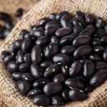 Why do black beans turn purple