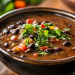 Why does my Black Bean Soup taste bitter