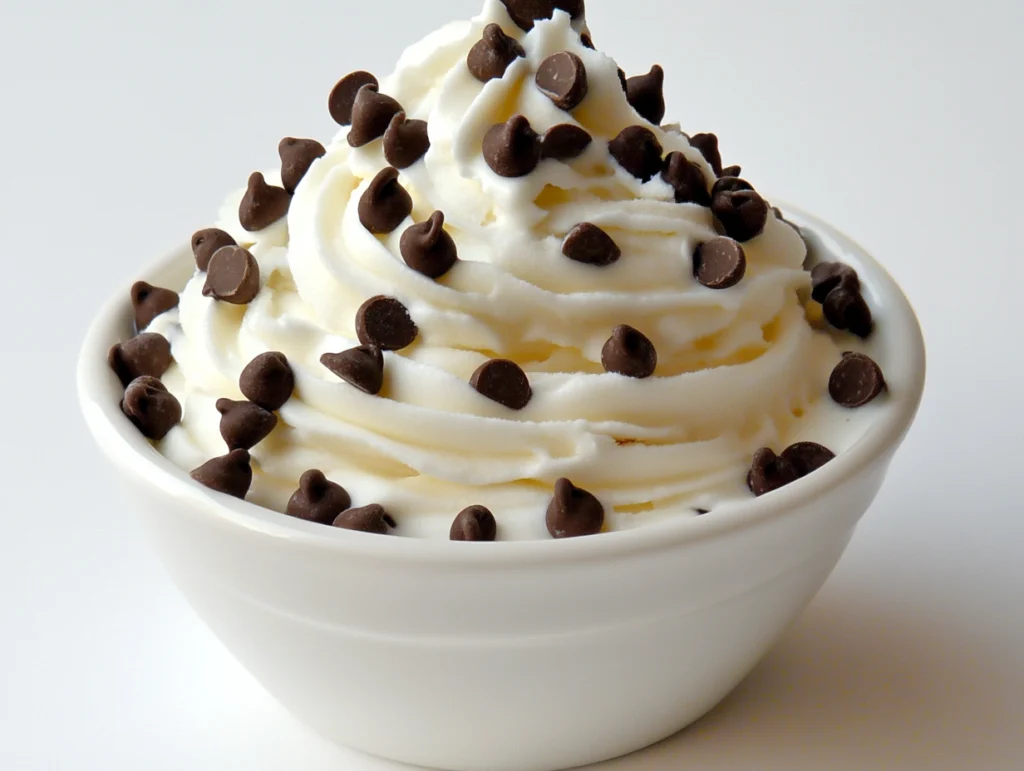 chocolate chip frozen yogurt