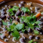 do you have to soak black beans before making soup