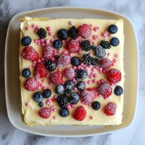 kefir sheet cake