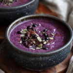 purple black bean soup recipe