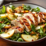 what to eat with apple pear salad and chicken