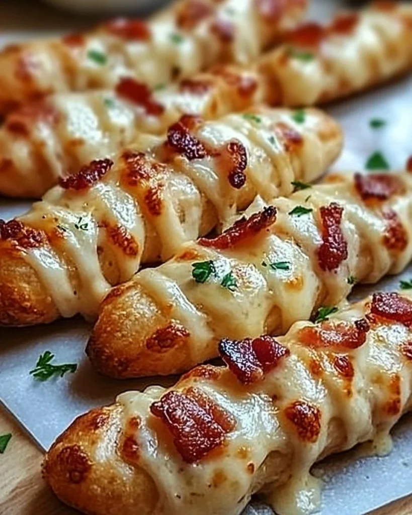 garlic butter bacon alfredo pizza twists Delicious Garlic Butter Bacon Alfredo Pizza Twists: A Warm Embrace of Flavor!
