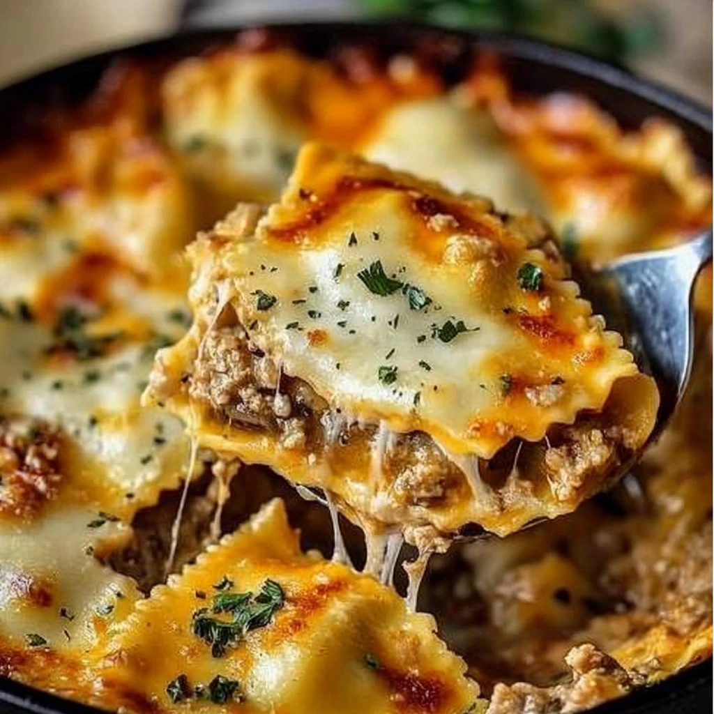 Million Dollar Ravioli Casserole