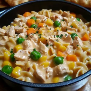 Chicken Pot Pie Pasta