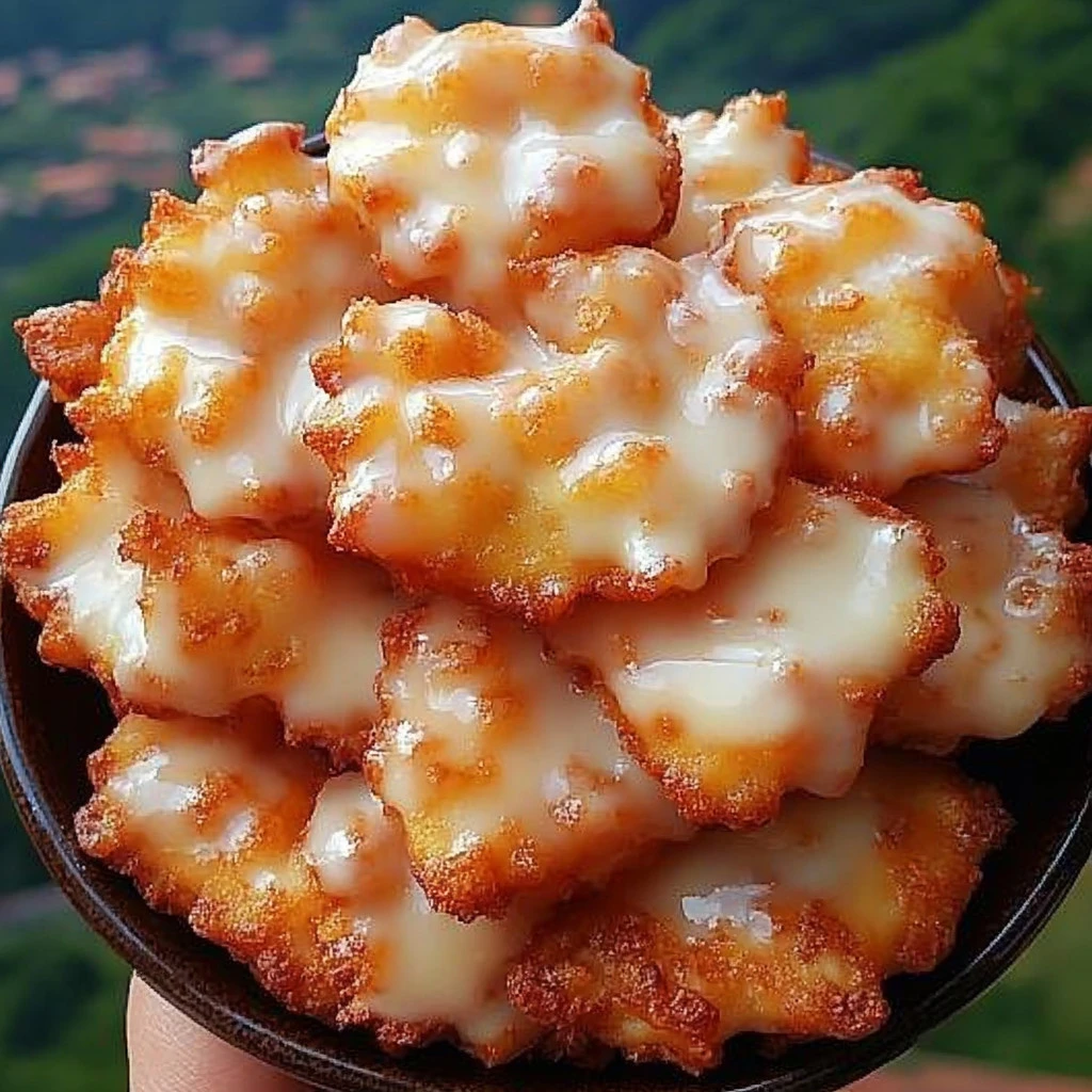 Fresh Peach Fritters