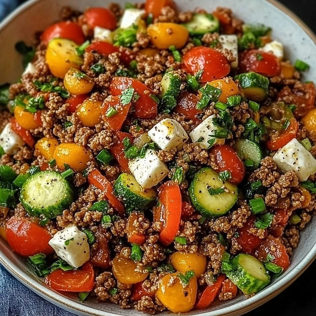Ground Beef Stir Fry