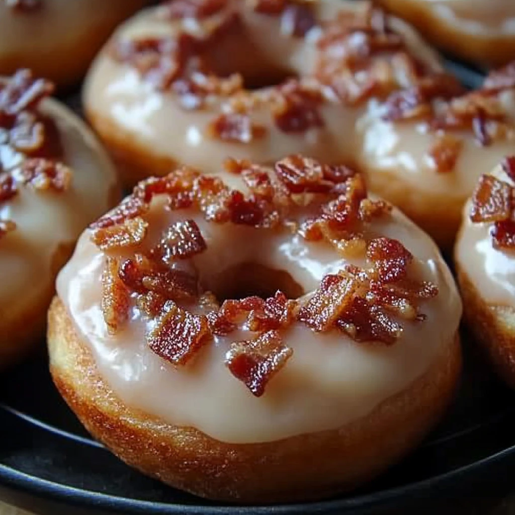 Maple Bacon Doughnuts