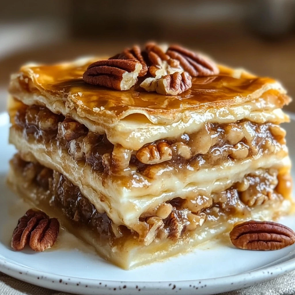 Pecan Pie Lasagna