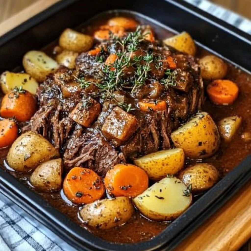 pot roast with potatoes and carrots Pot Roast with Potatoes and Carrots