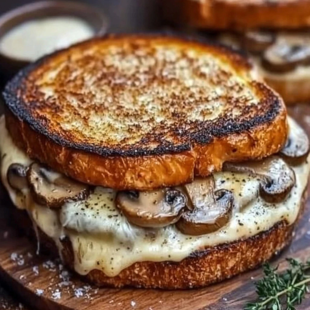 Swiss Mushroom Melt Delight