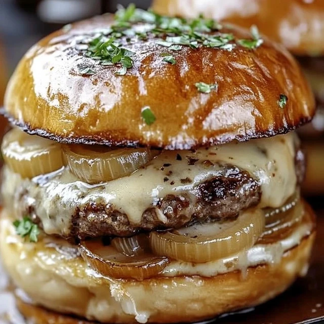 french onion soup burgers Home
