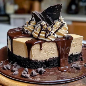 Triple Chocolate Cheesecake